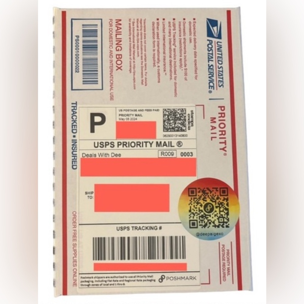 Shipping label 🏷️